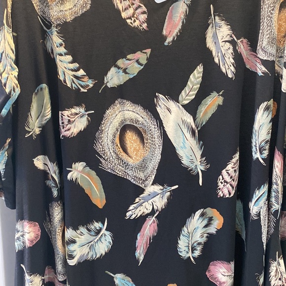 NWT Tee for the Soul black print dress in a size 3X - Picture 2 of 4